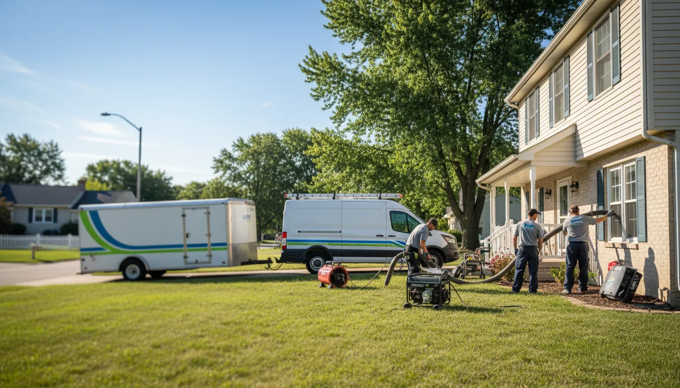 Flooded Basement Restoration And Cleanup With Repair in Clearwater, NE near me